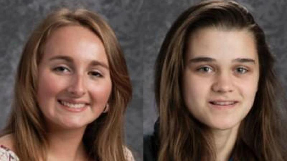 Indian Land High School Valedictorian Samantha Rae Zila, left, and Salutatorian Kathryn Grace Komorous.