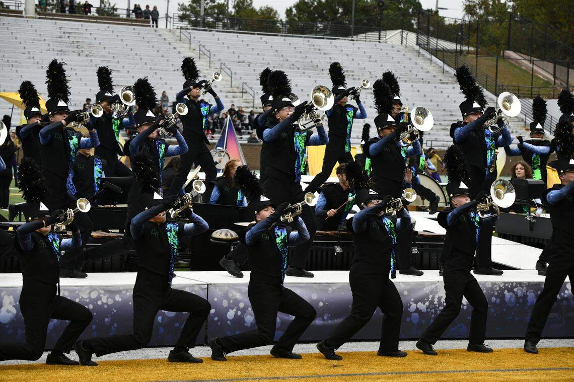 The Catawba Ridge High School marching band won the 4A state title last season, and has won three titles since the school opened in 2019.