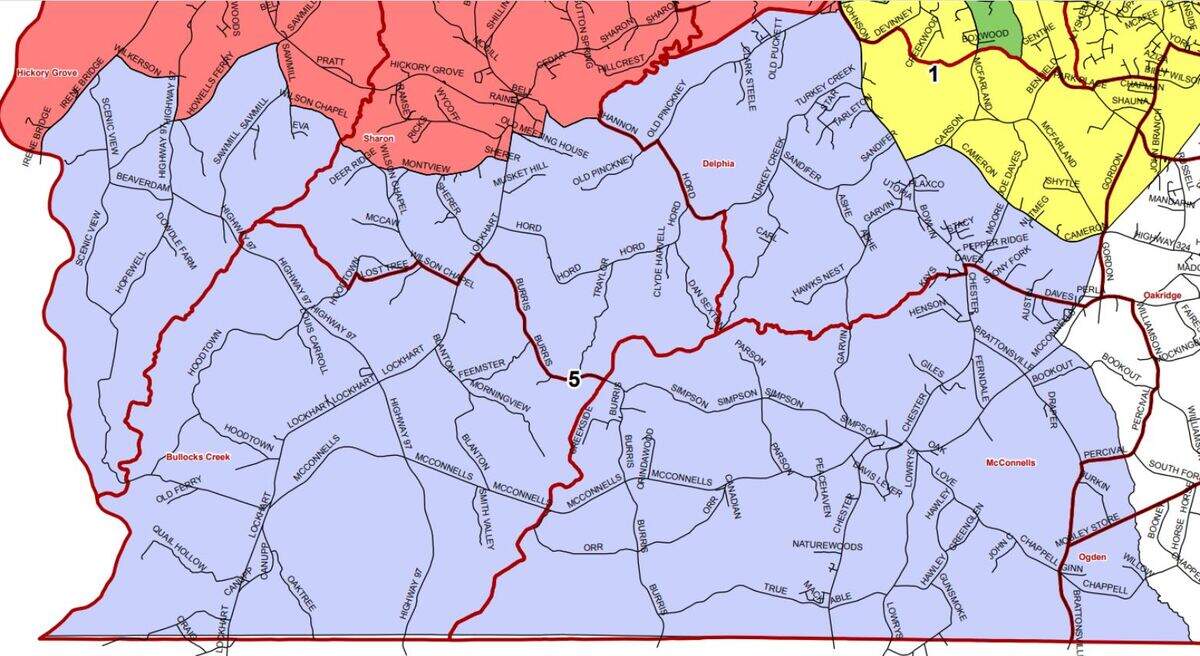 Seat 5 of the York School District