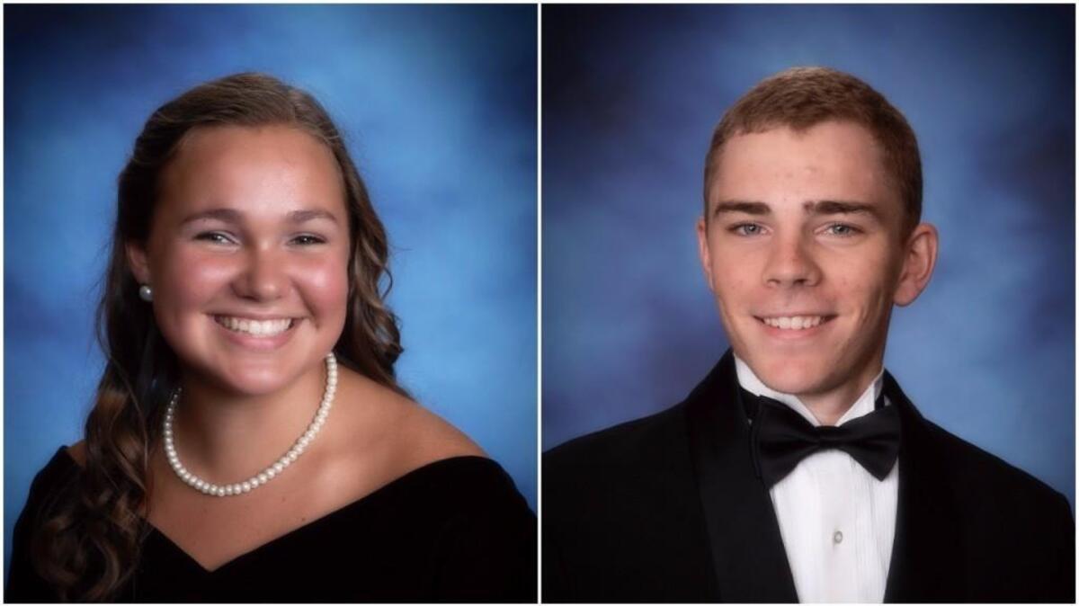 Hannah Basha, left; Robert O’Neal, right