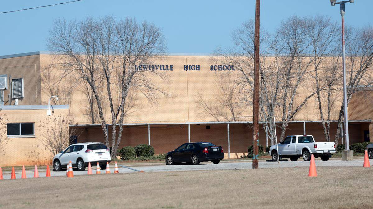 Lewisville High School in Chester County is one of three schools at the center of a controversial bond referendum. The bond would provide money to the school district to add a new high school in the city of Chester and would make improvements to Lewisville and Great Falls High Schools.