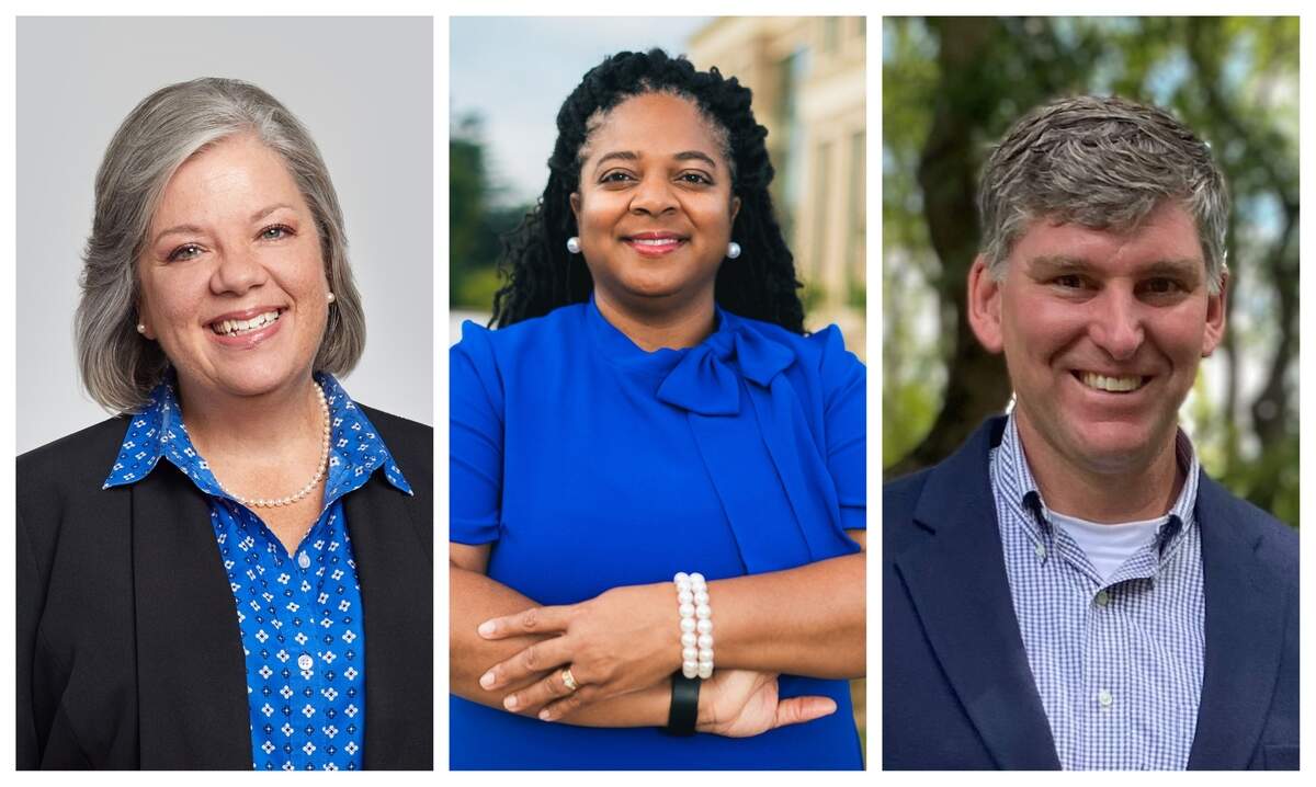 Robin Owens (left) is facing Kiwanna Brackett and Peter Nosal for the Rock Hill School District’s Board of Trustee seat 4.