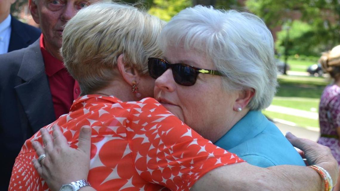 Community thanks Winthrop's acting president Boyd for her 'steady hand' during transition