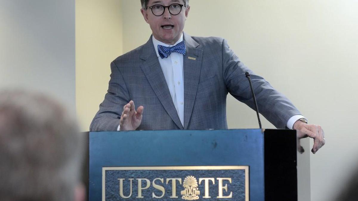 
USC-Upstate Chancellor Tom Moore, who worked at Winthrop University in Rock Hill for 25 years before moving to the Spartanburg school in 2011, announced this week he would be stepping down.
