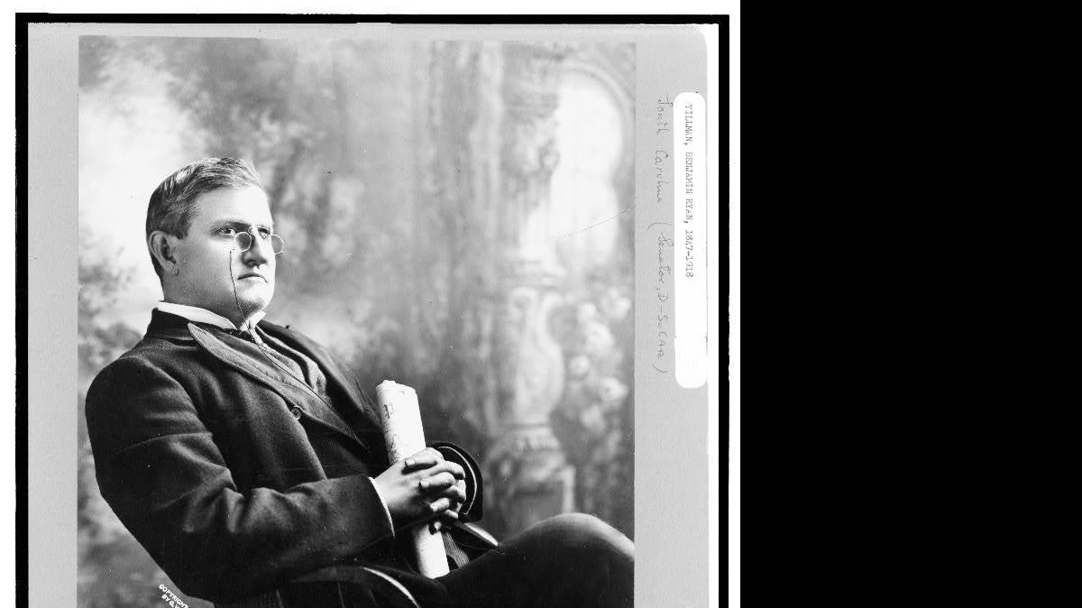
A 1905 portrait of Benjamin Tillman.
