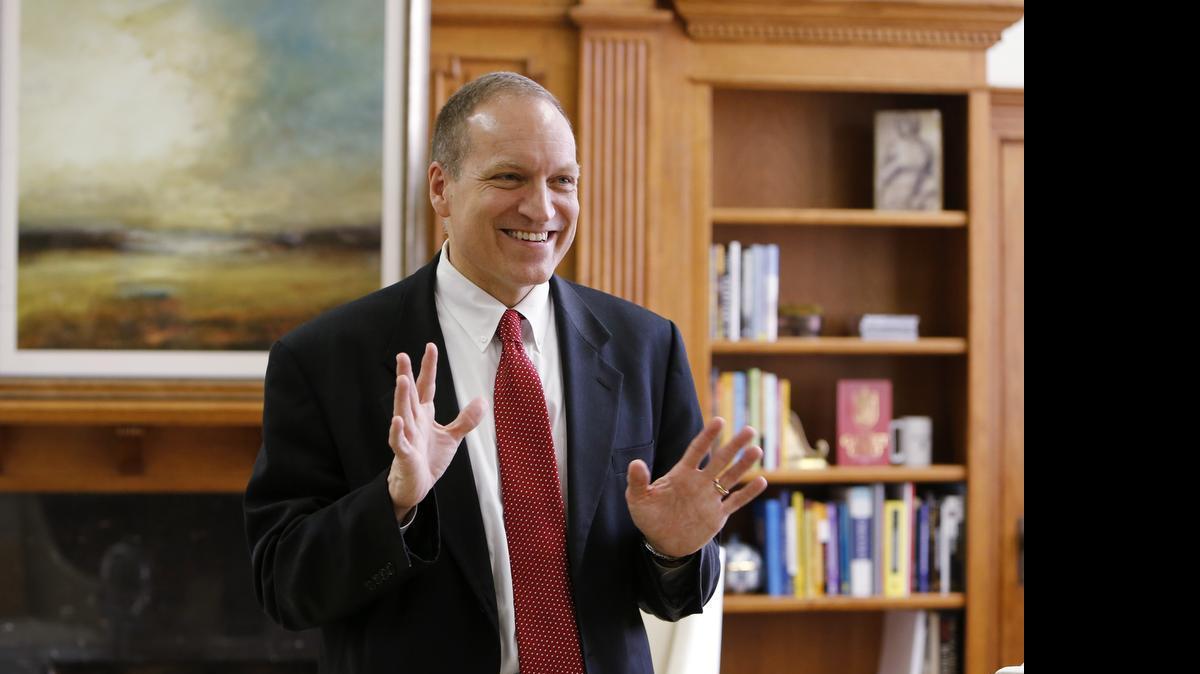 
New Winthrop University President Dan Mahony has signed a three-year contract that will pay him $334,000 in his first year.
