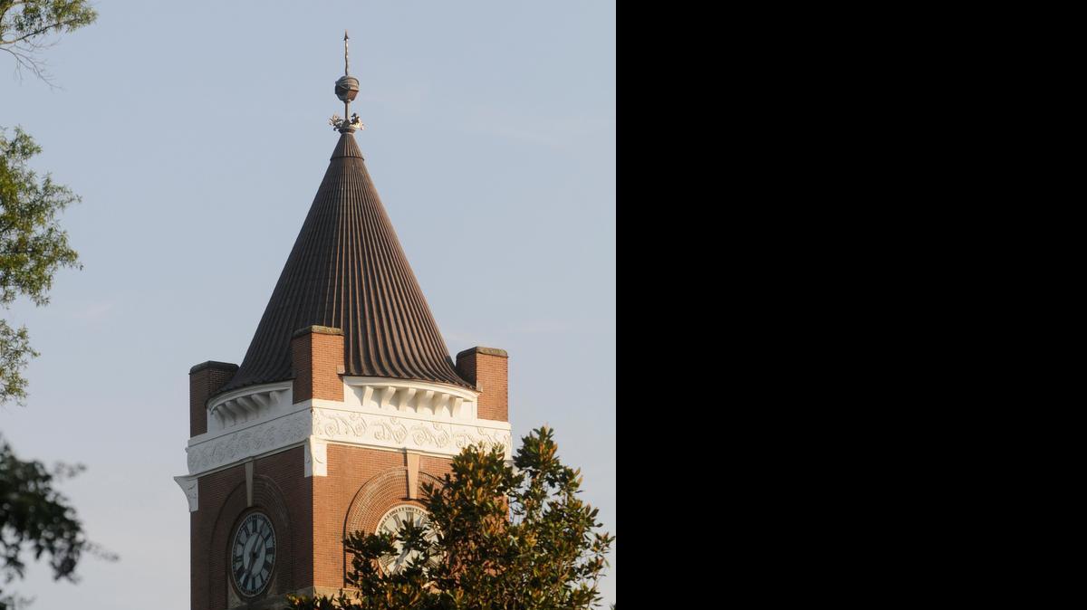 
Tillman Hall bell tower.
