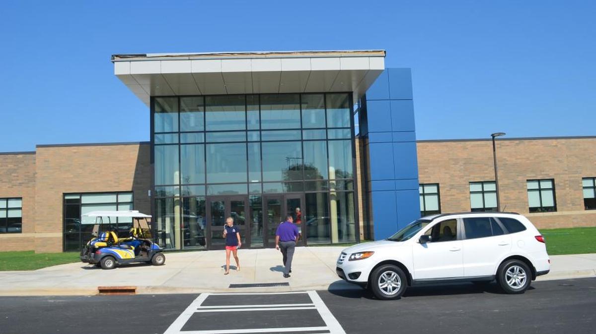 
The new front office at Fort Mill High.
