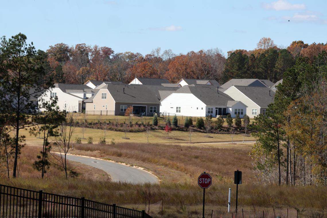 The Roselyn community near Lancaster for seniors is under construction off U.S. 521, or Charlotte Highway. It’s across the highway from two large projects that could add 1,500 more homes.