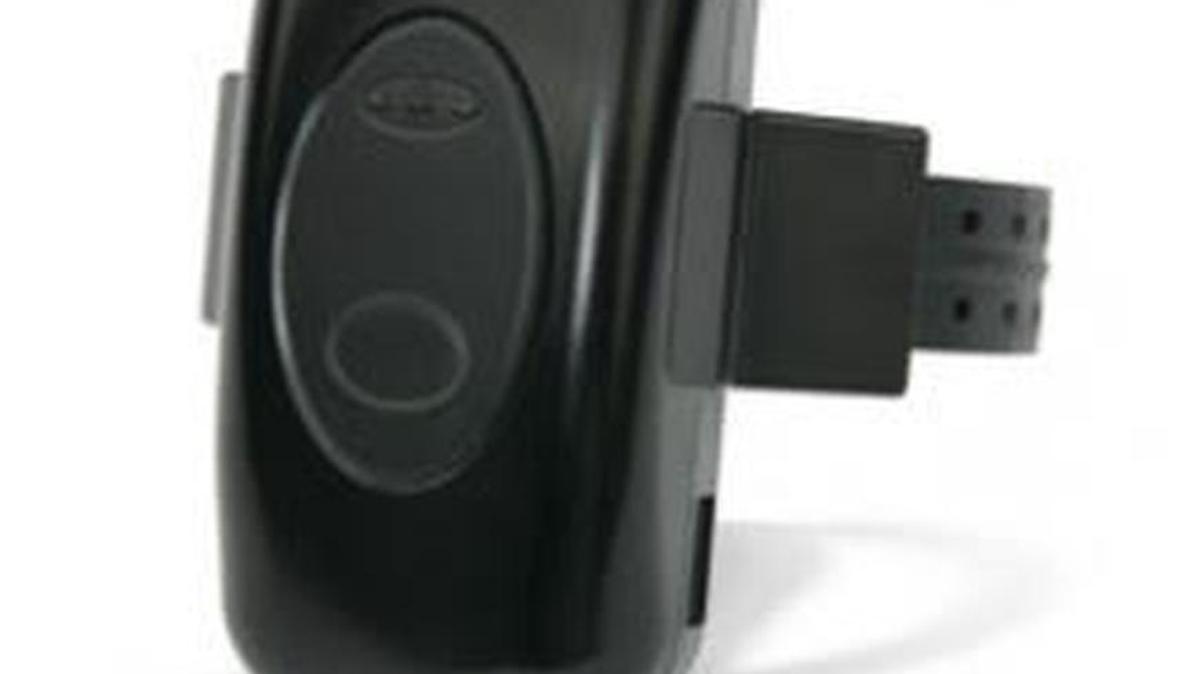 A GPS-equipped ankle bracelet