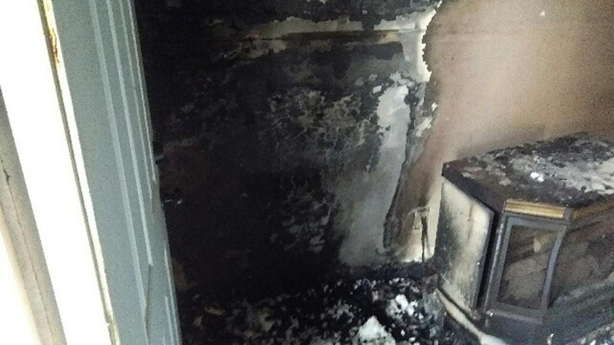 A Catawba man’s space heater set his couch on fire early Saturday.