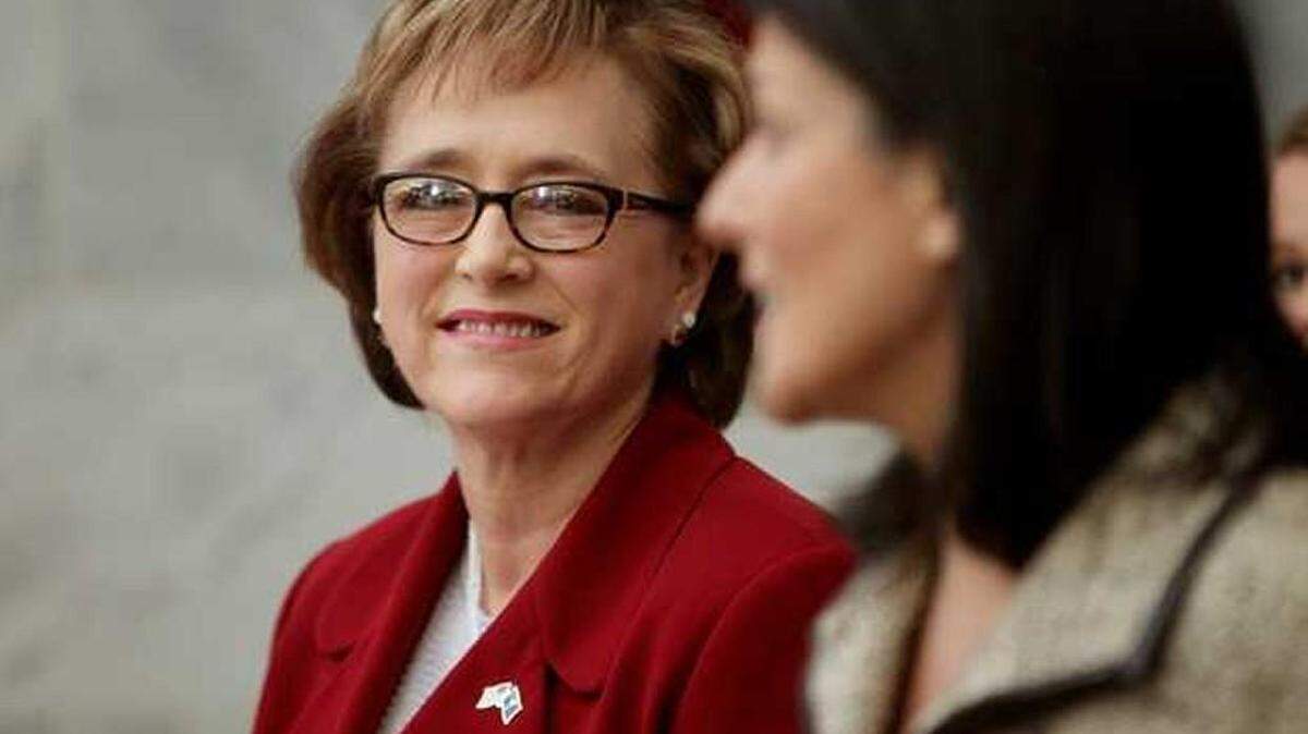 Susan Alford and Nikki Haley