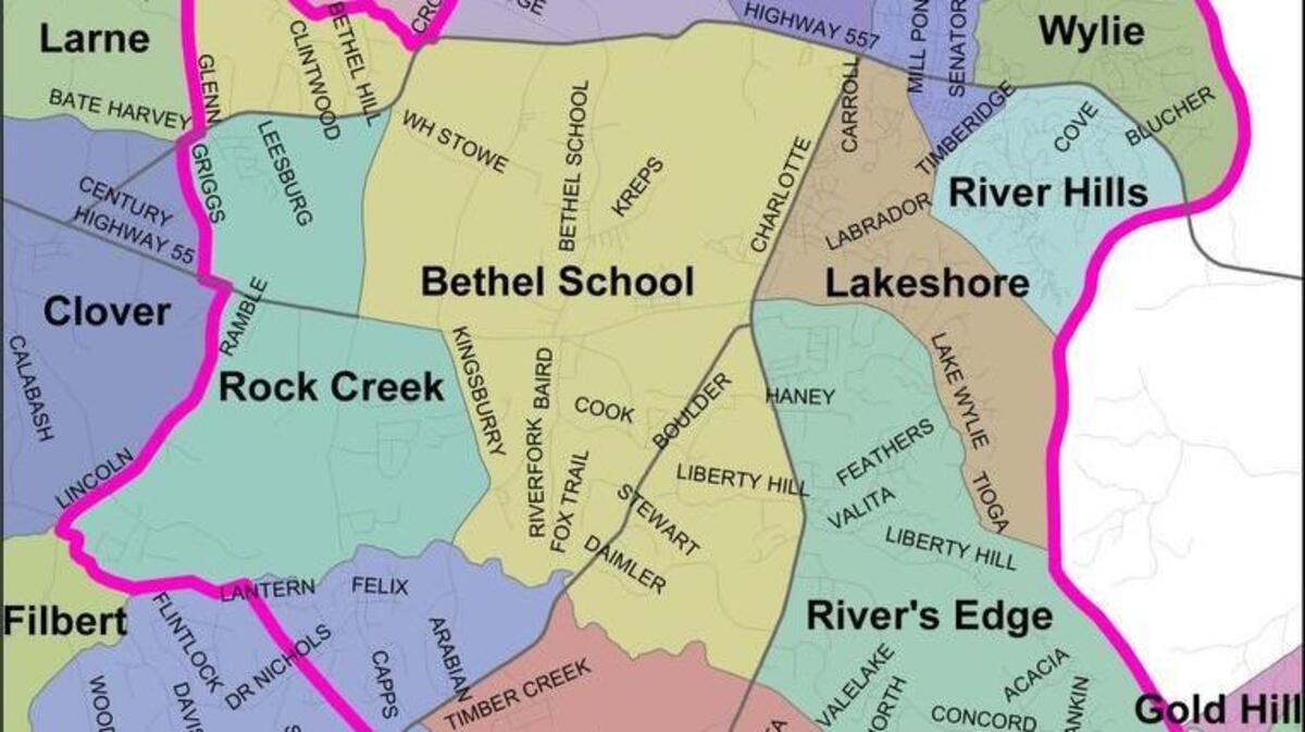 A proposed map of the special tax district Lake Wylie voters will be asked to approve in a petition referendum. The final boundaries for the district to support a planned sports complex have not yet been set.