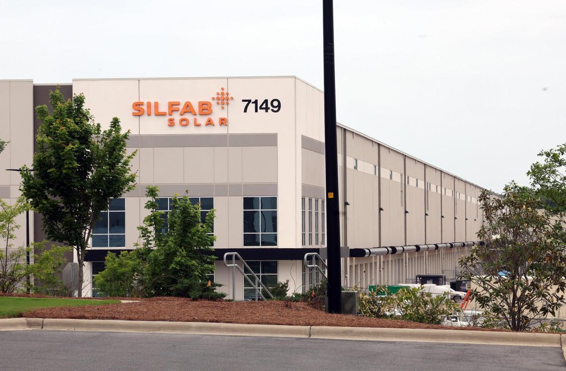 A spill was reported Tuesday at the Silfab Solar site in Fort Mill.