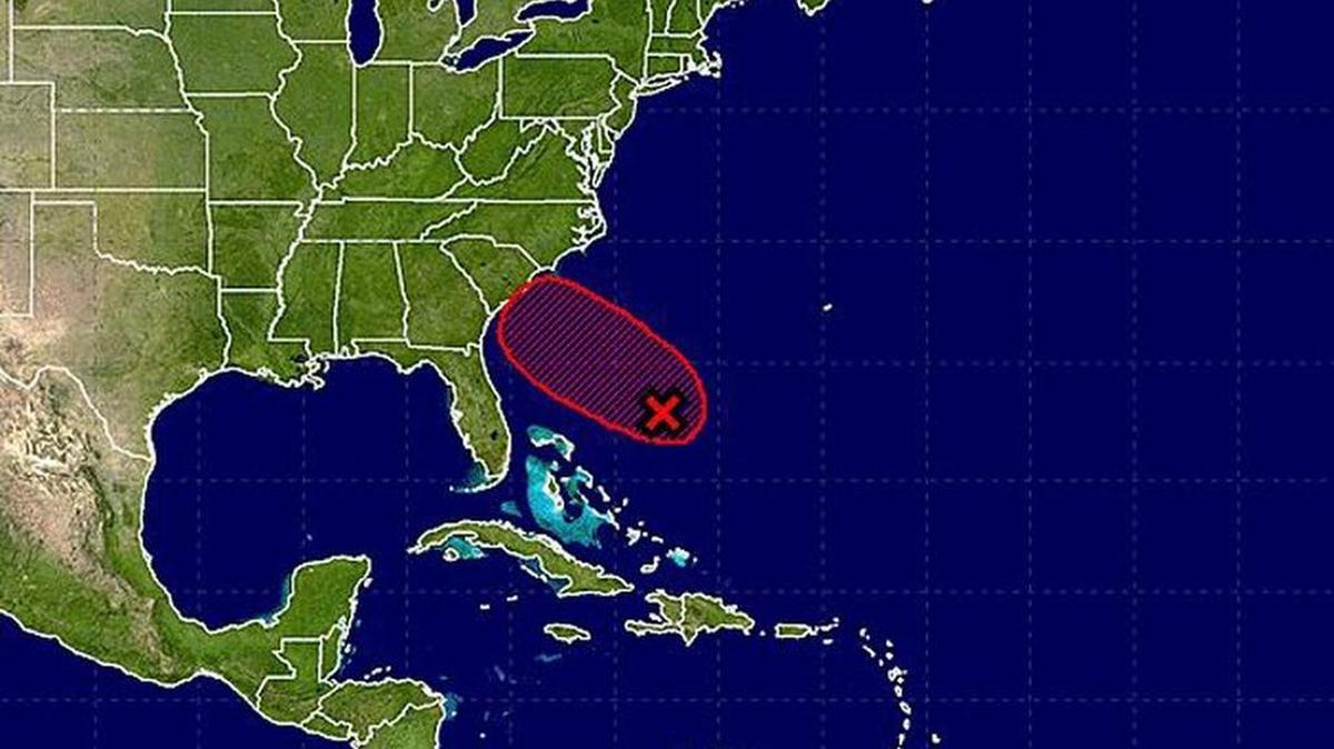 This is the latest area of the U.S. East Coast likely to be affected by a likely tropical storm in the Atlantic.