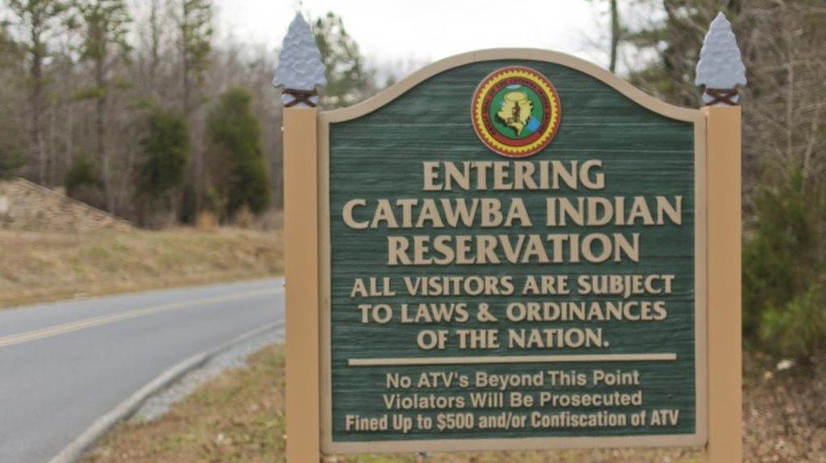 
The Catawba Indian Reservation is located east of Rock Hill in York County.
