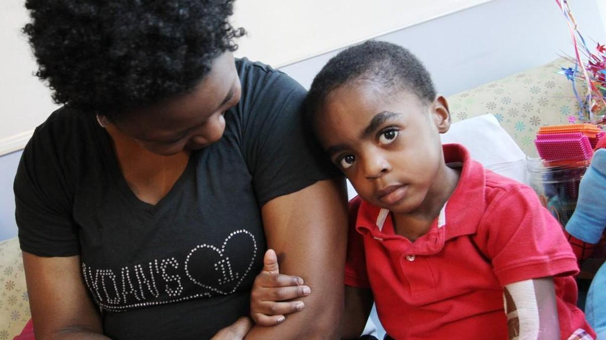 Three-year-old Aydan Ellis underwent heart-transplant surgery on Saturday, his mother, Miriam Ellis-Gibson said.