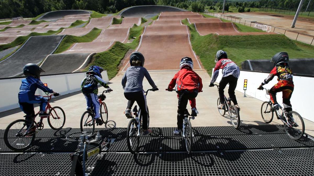 Cycling programs at Rock Hill’s BMX Supercross Track are offered for ages 6 to 12. Morning sessions run June 21-23, July 19-21 and Aug. 9-11.