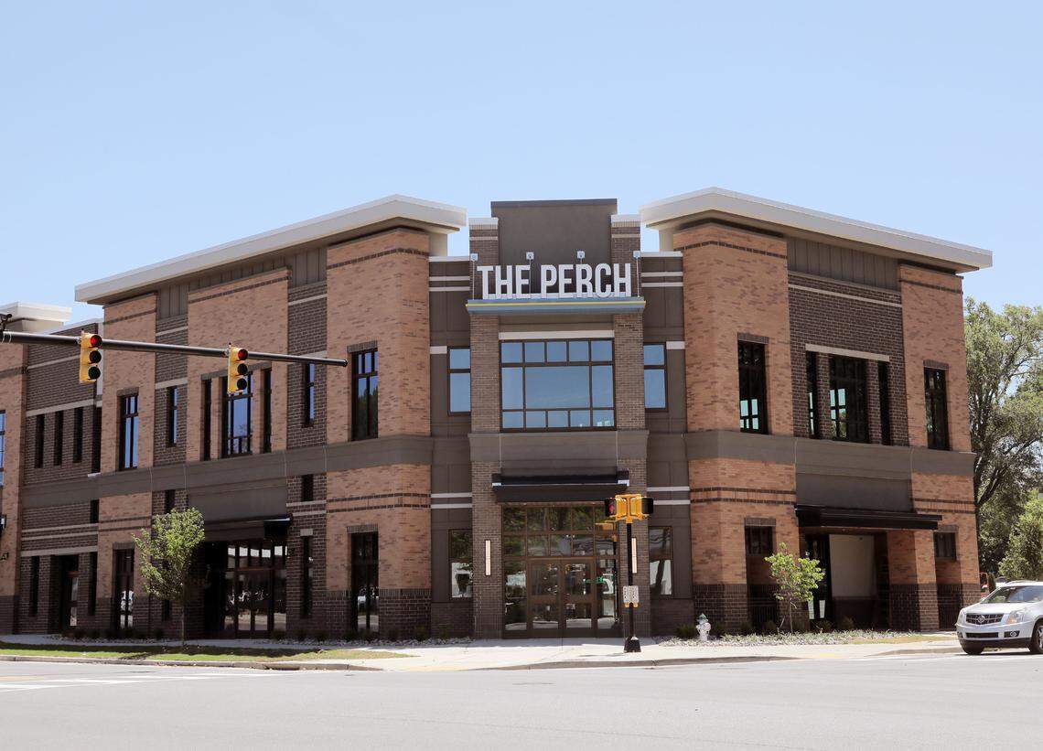 The Perch is a 28,000-square-foot development that will include restaurants, retail and office space. The Perch will open near the fall of 2022.