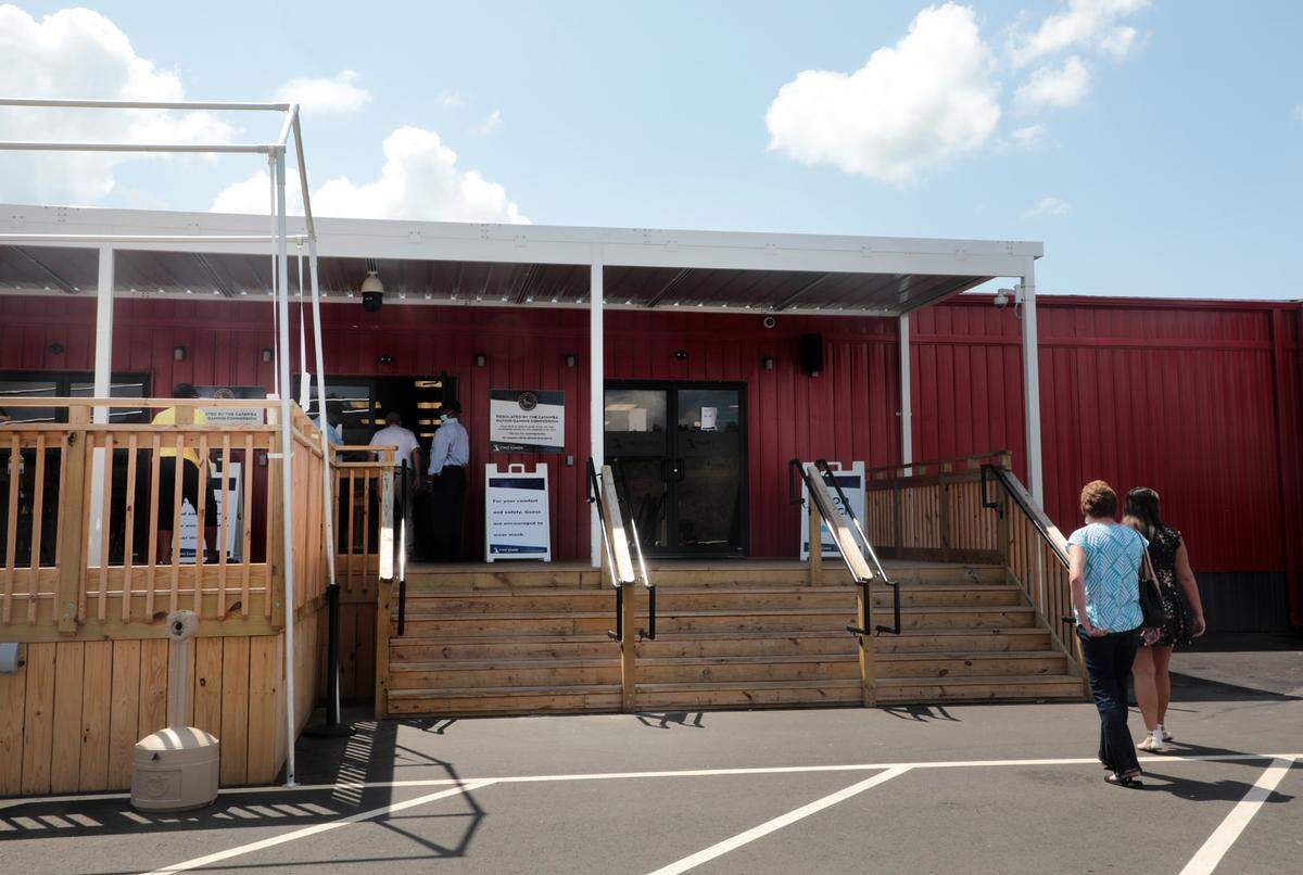 The Two Kings Casino opened a temporary building in Kings Mountain, N.C. in July.