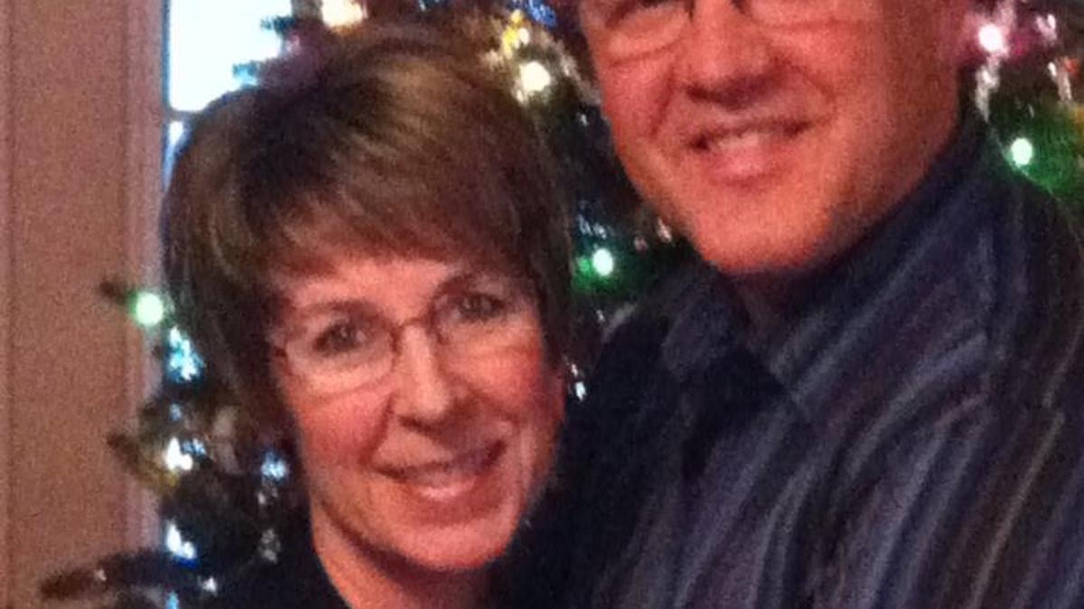 Jeanie Dubrouillet with husband Tom