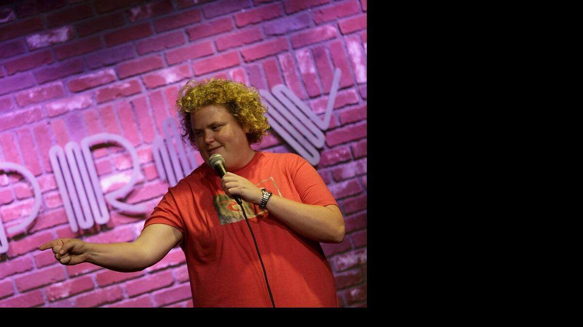 
Fortune Feimster performs at Hollywood Improv.
