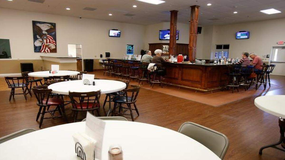 
The American Legion Frank Roach Post 34 has opened its new building which features a club room with a bar, dining area, kitchen and pool tables.
