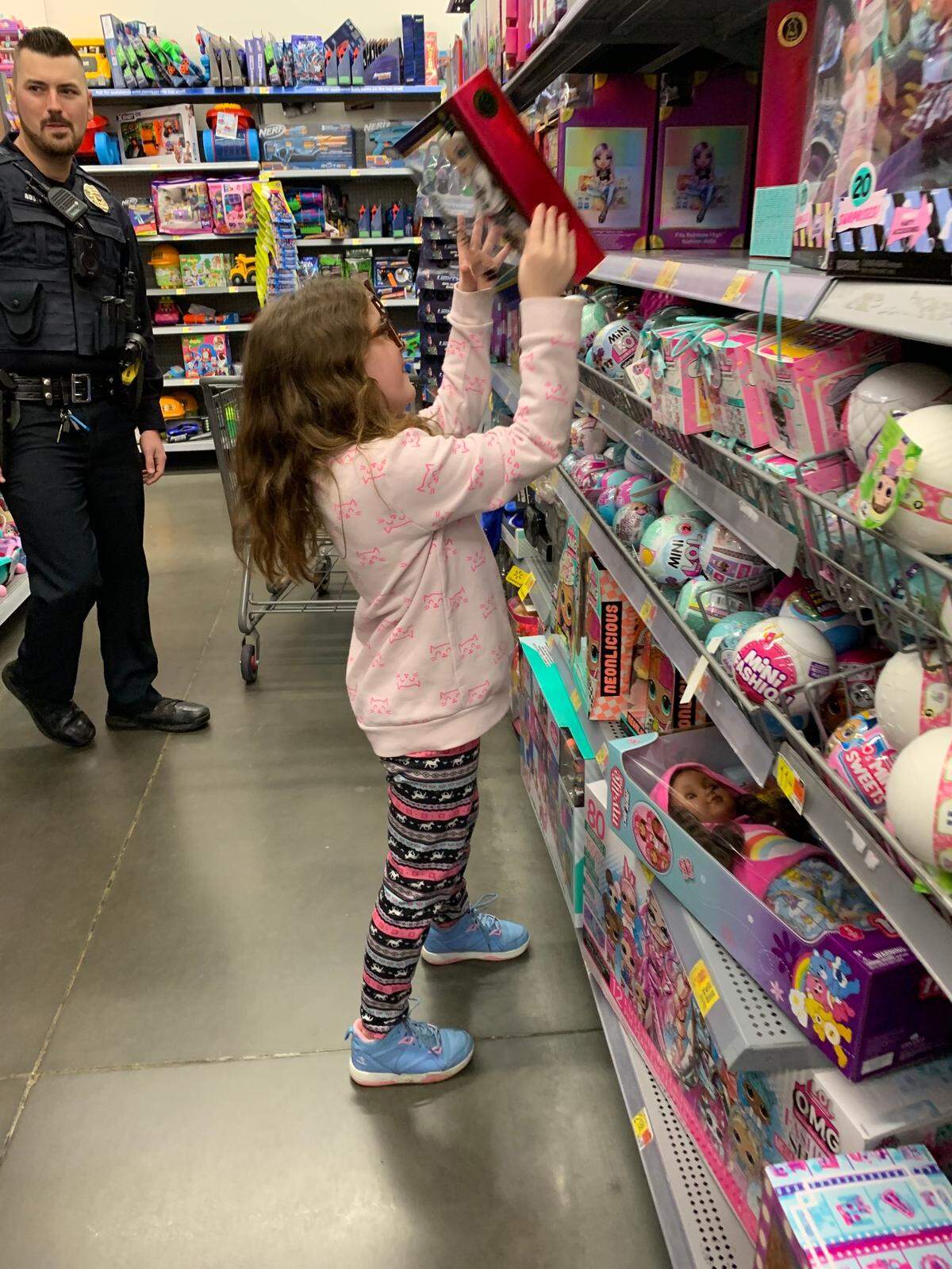 The Shop with a Cop program has generated a lot of support from the community, and preparations have already started for next year’s event.