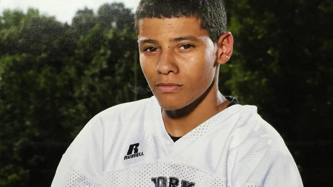 
Stevie Brandon Davis, 14, of York, who died Wednesday from complications after an asthma attack.
