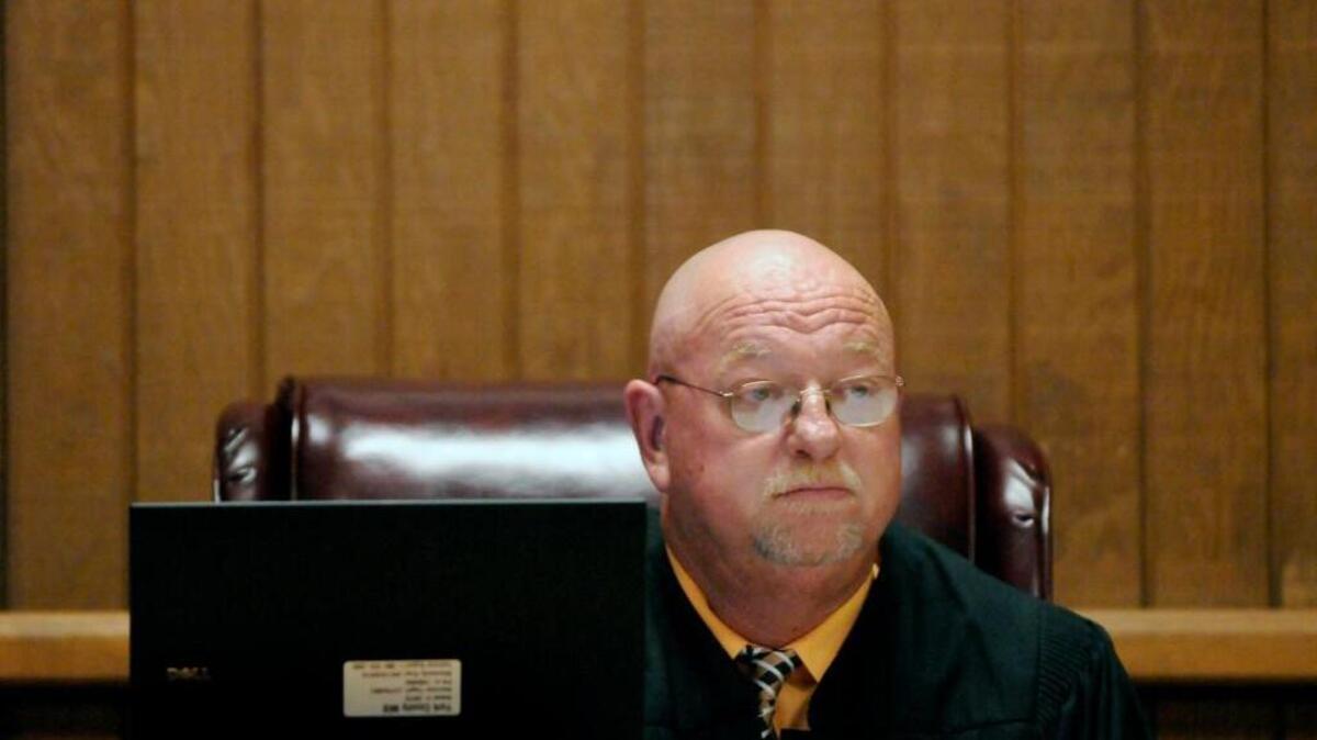 Judge Bob Davenport presides over a DUI case at Catawba-Ebenezer Magistrate’s office in Rock Hill in 2011. Davenport will retire at the end of June after wearing the magistrate’s robes for 22 years.