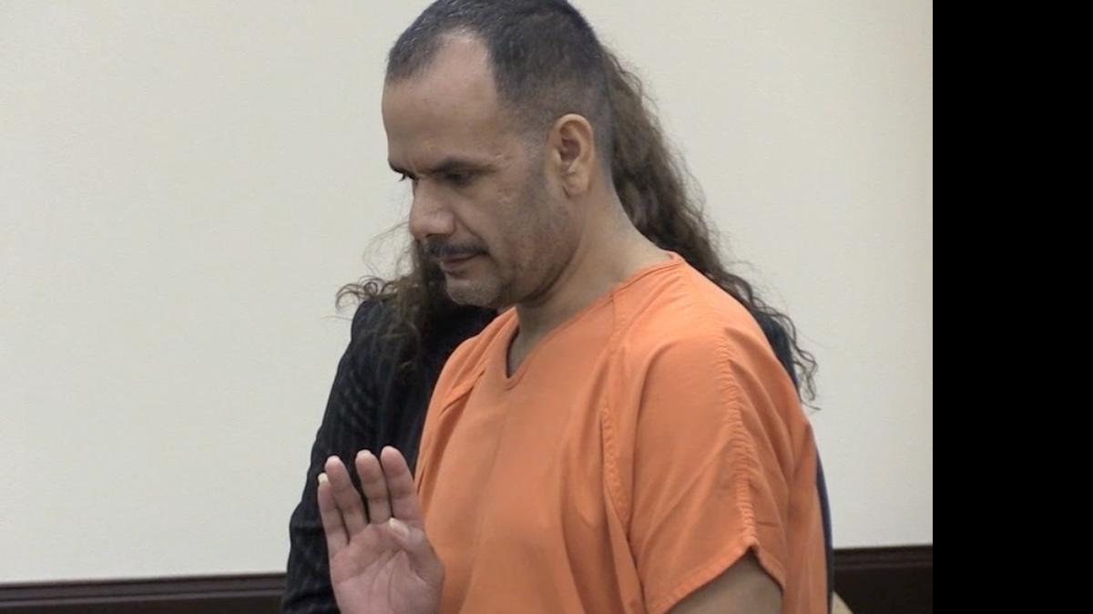 
Alberto Toscano pleads guilty to trafficking heroin Friday afternoon in a York County courtroom.
