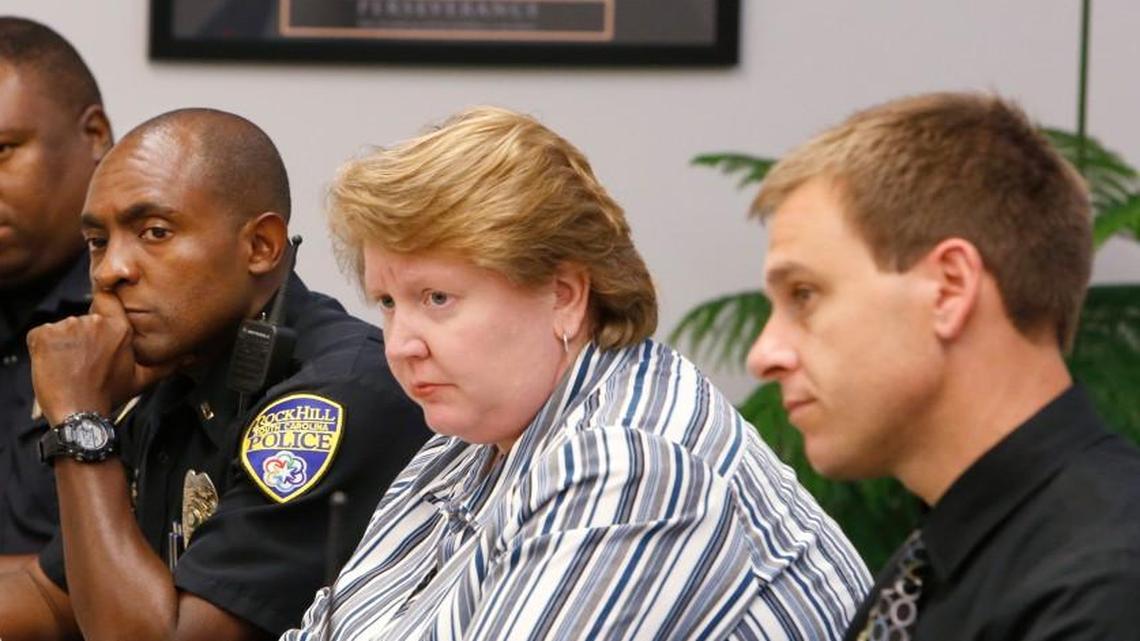 
Members of the Rock Hill Police negotiating team, from left, Capt. Rod Stinson, Lt. Kenyatta Tripp, Detective Amy Jones and Detective Kris Quate.

