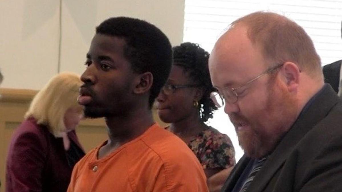 
Jarius Sanders, 17, is charged with attempted murder in connection with a drive-by shooting in Chester last month. 
