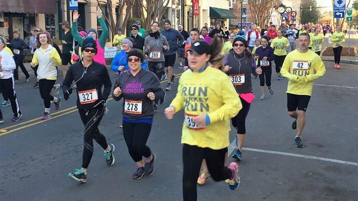 Running of the Turkeys 5K brought more than 600 participants to the last year’s race in downtown York.