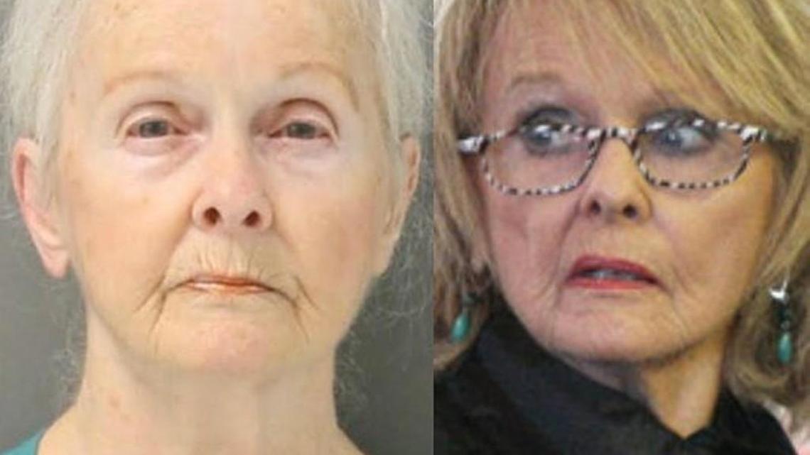 Julia Phillips after and before entering prison for a life sentence for her role in the death of her boyfriend, former York Mayor Melvin Roberts.