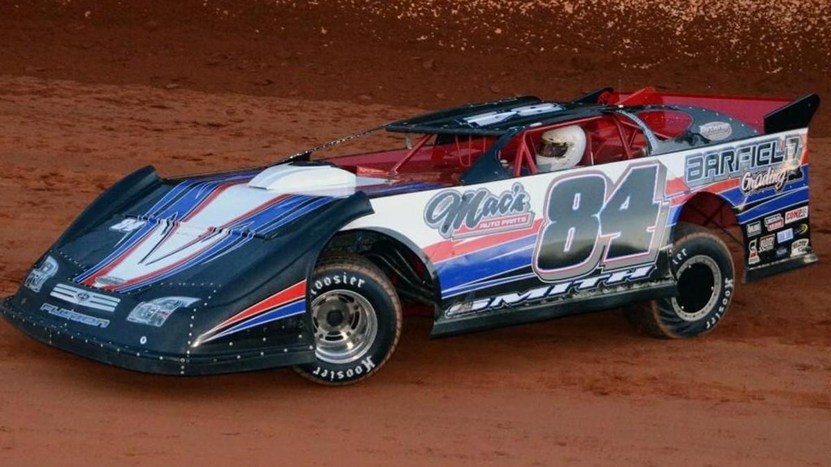 Randy Smith’s dirt track race car. He was arrested after an on-track incident at the I-77 Speedway in Chester. Smith maintains off-duty Chester deputies falsely arrested him and a civil trial on the 2009 incident is finally set to go to trial.