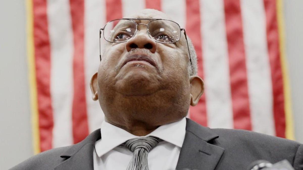 Friendship Nine member Clarence Graham becomes emotional in 2015 when a judge overturned their convictions after their 1961 civil rights sit-in at the McCrory’s lunch counter in Rock Hill. Even with their convictions overturned Friendship Nine member Willie McCleod says, “you can be integrated and still be unequal.”