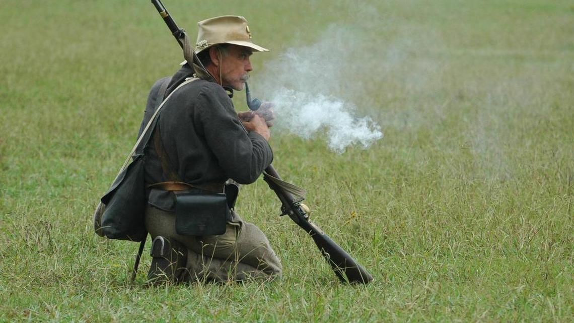 York County holds re-enactment of Civil War battle – but there was no battle
