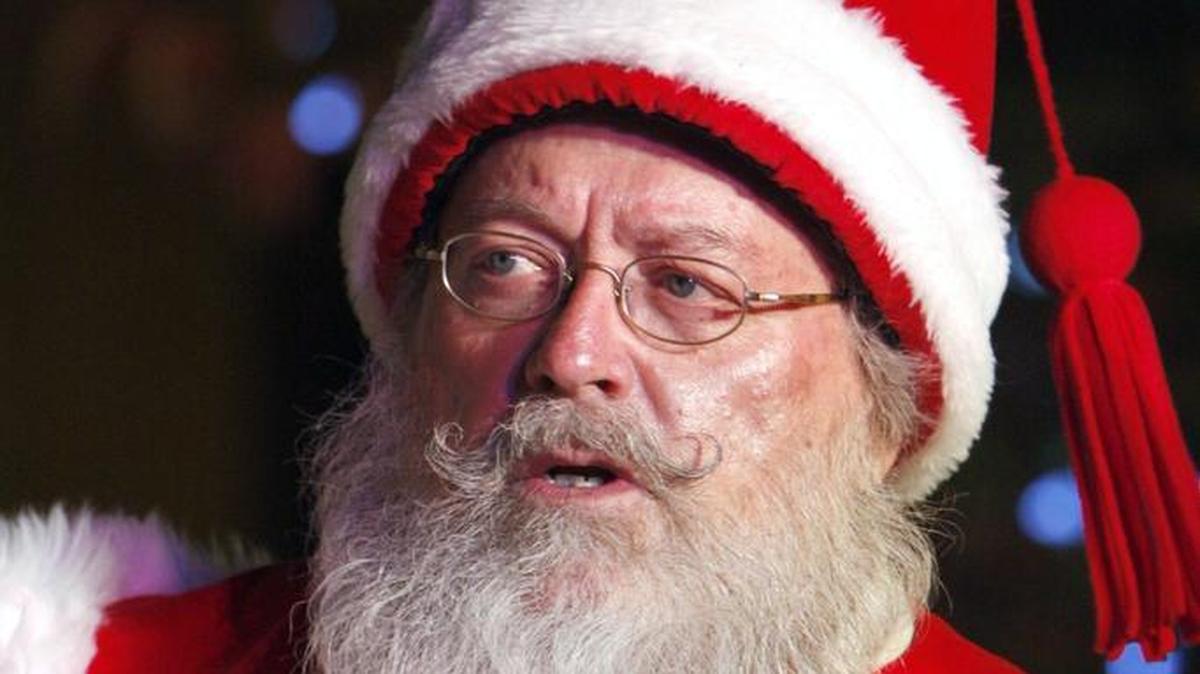 Santa Dave Jordan at ChristmasVille in 2009.