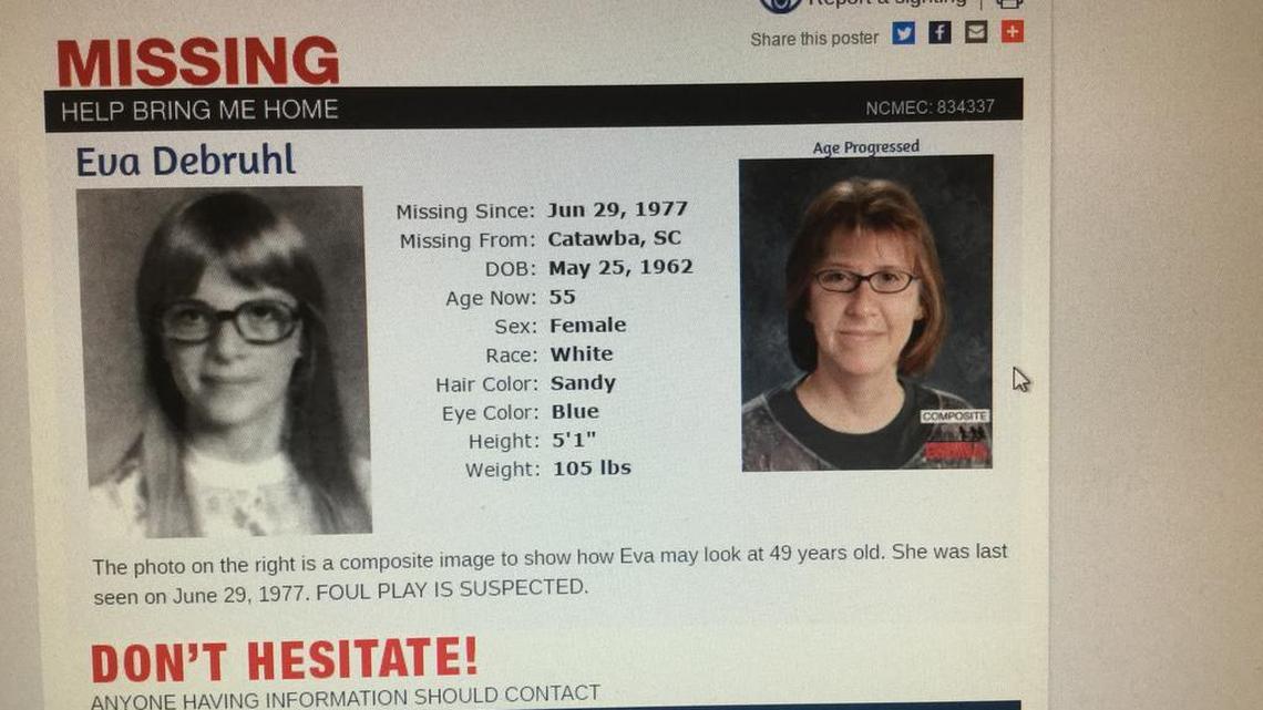 She vanished 40 years ago in York County at age 15. Eva Debruhl is still missing