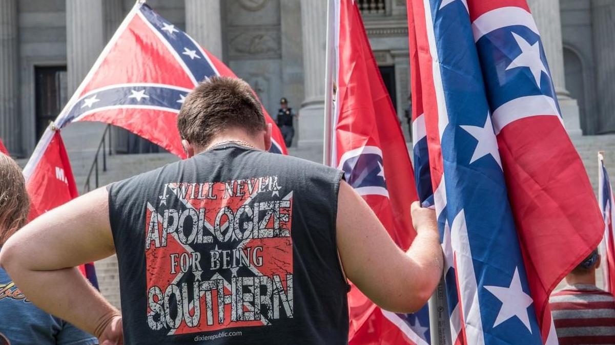 Earlier this year, a Confederacy supporter showed his Confederate pride during a ceremony on the Statehouse grounds in Columbia. This week, a prospective juror in York County wore a similar Confederate flag T-shirt into the Moss Justice Center. She told a judge she would be a fair and impartial juror and was not disqualified from jury service.