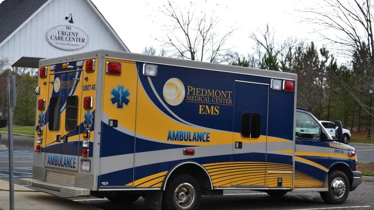 Piedmont Medical Center EMS ambulance.