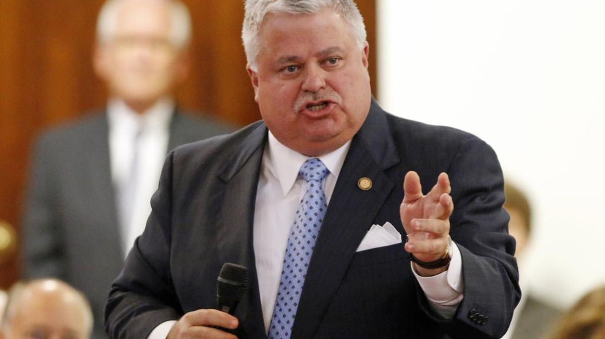 Senate Rules Chairman Tom Apodaca oversees the Ways and Means Committee, a sort of inside joke that never meets and is typically where legislation goes to die. A bill to repeal House Bill 2 was sent there on Thursday.