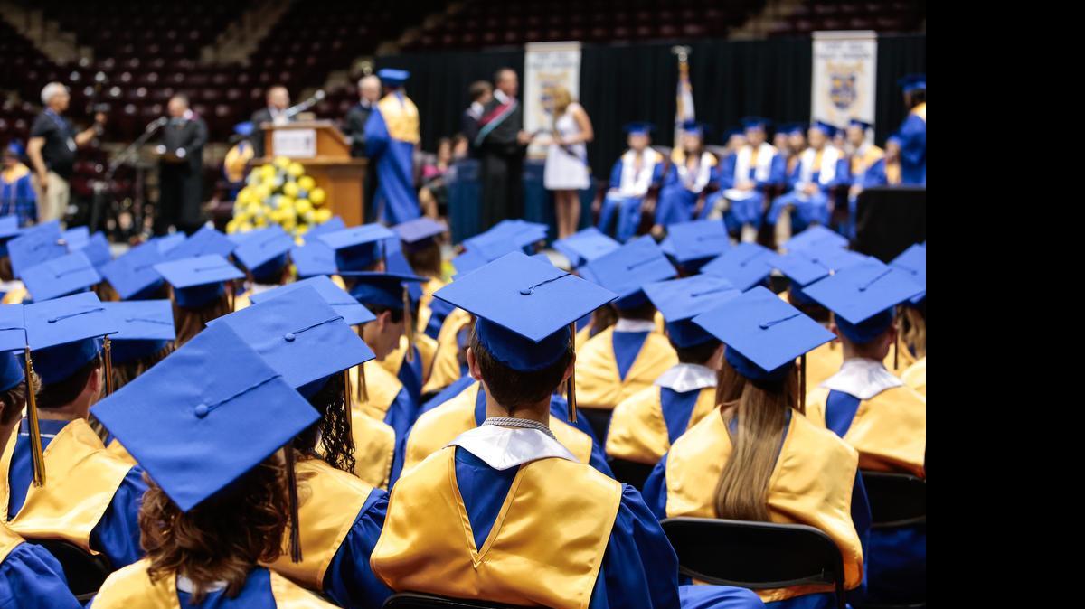 
Fort Mill High School awarded diplomas to 387 graduating seniors Friday evening at Winthrop Coliseum in Rock Hill.

