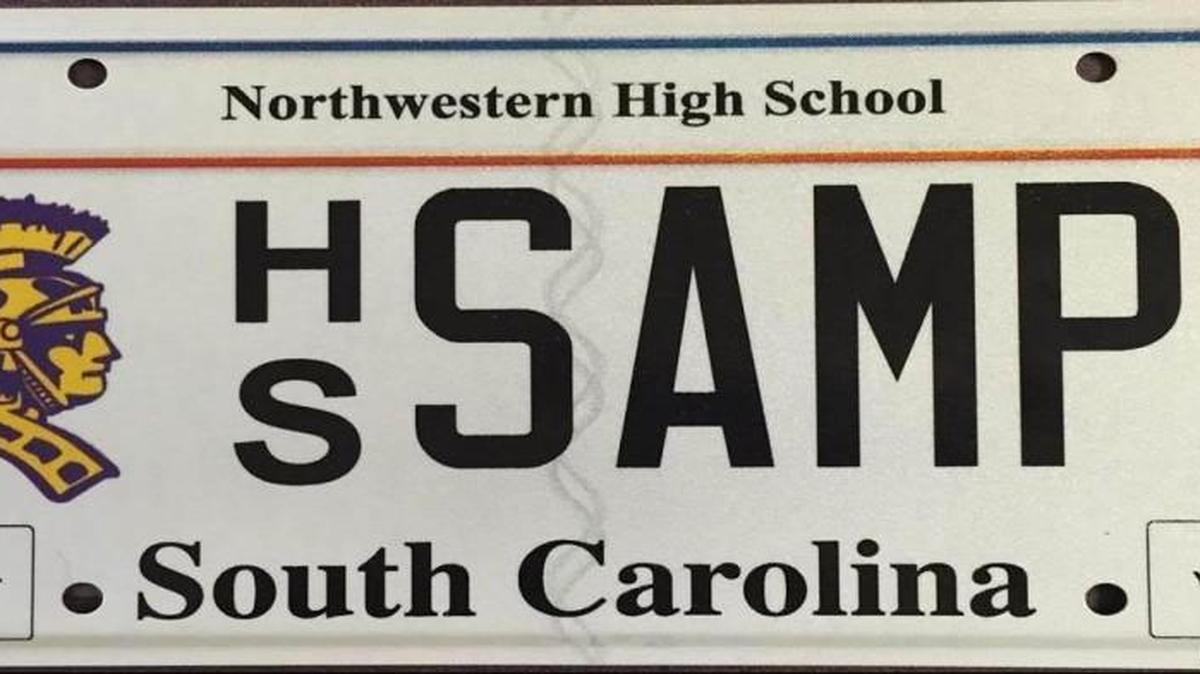 
The official Trojan license plate is now available for Northwestern High School alumni, fans and faculty
