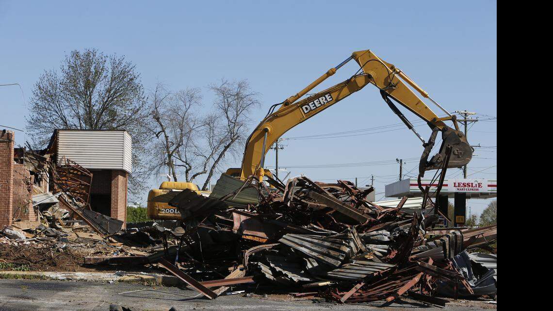 
Demolition of the Executive Inn on Anderson Road in Rock Hill.
