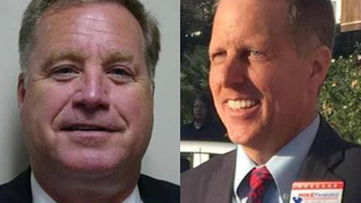 State Sen. Creighton Coleman, left, and Mike Fanning faced off in a Democratic primary runoff Tuesday in Senate District 17.