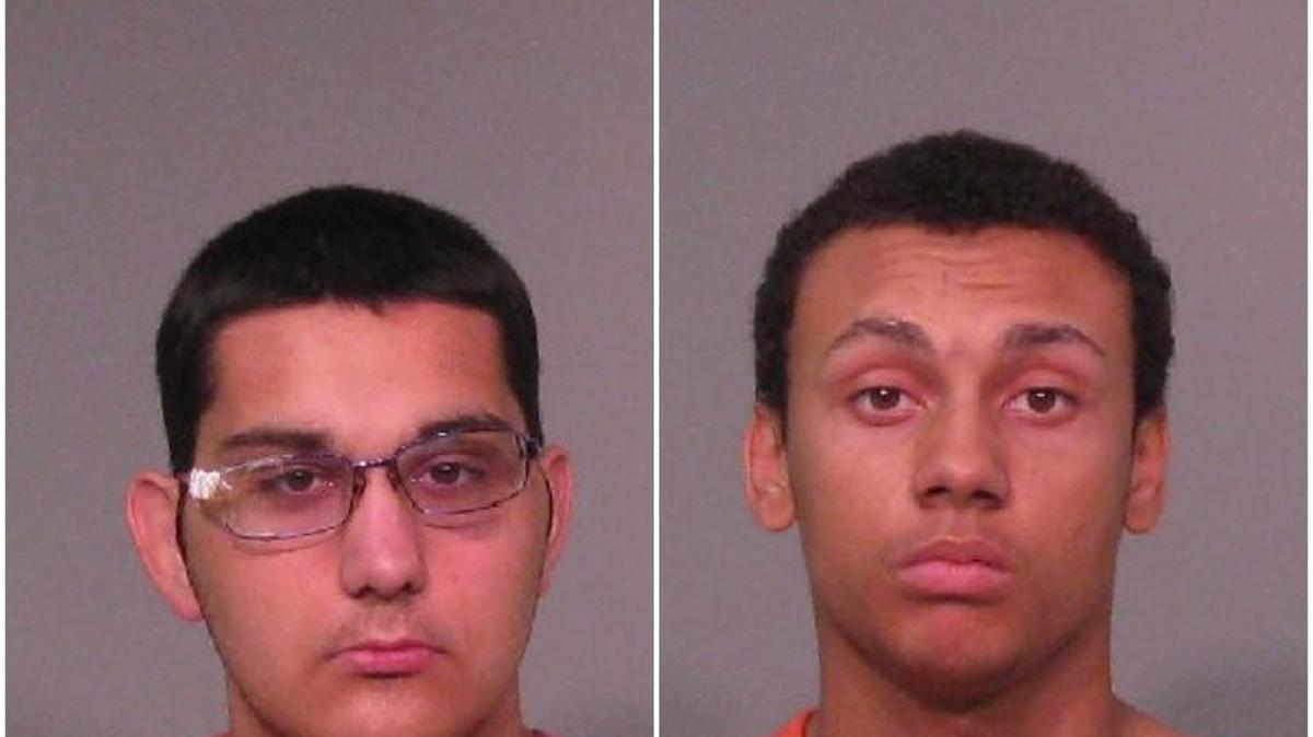Joseph Latimer (left) and Christopher Watson