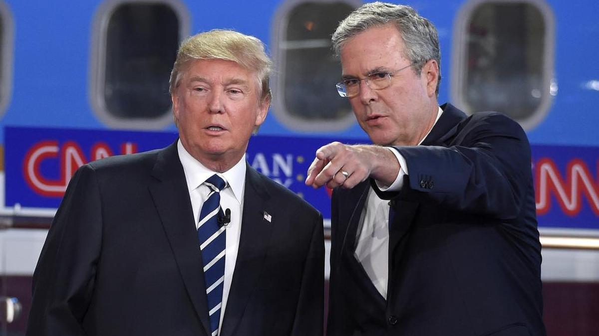 Republican presidential candidate Donald Trump will campaign in Gaffney on Thursday, at the same time Jeb Bush will appear in Rock Hill.