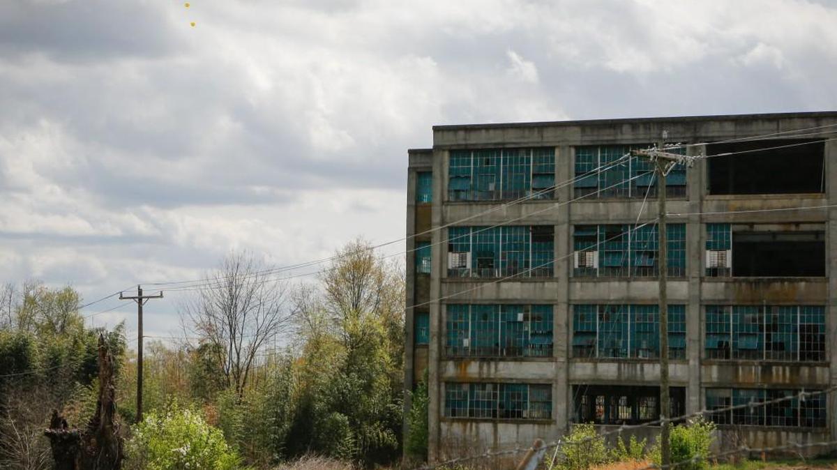 The former American Thread site on South Main Street in Clover is shown in this file photo. York County is considering an incentive aimed to help redevelop historic properties.